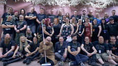 Group photograph of the Infest 2016 Crew